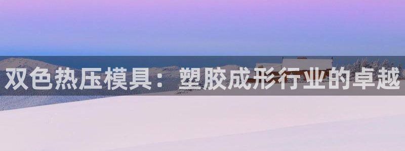 易倍纤代餐粉能减肥吗：双色热压模具：塑胶成形行业的卓越