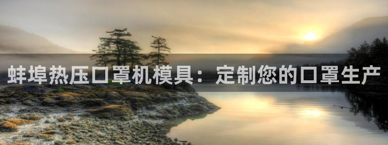emc易倍登录：蚌埠热压口罩机模具：定制您的口罩生产