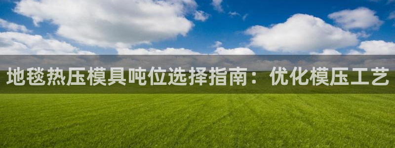 易倍单词app下载：地毯热压模具吨位选择指南：优化模压工