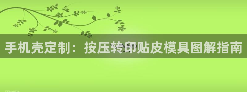 emc易倍首页：手机壳定制：按压转印贴皮模具图解指南