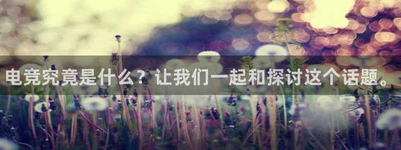 小艾电竞网页版登录：电竞究竟是什么？让我们一起和探讨这个话题。
