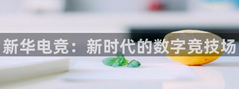 小艾电竞网页版登录：新华电竞：新时代的数字竞技场